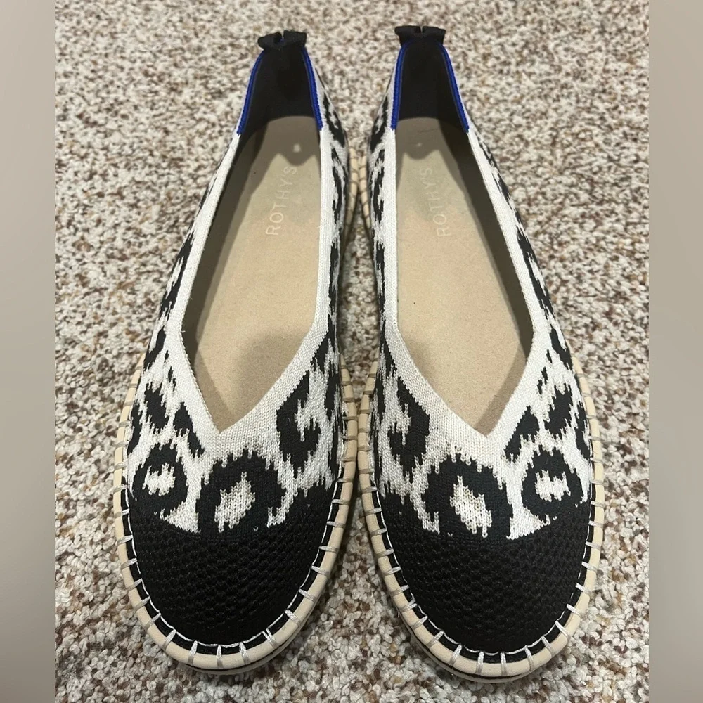 Rothy's The Espadrille Natural Hemp Flats Sandy Cat